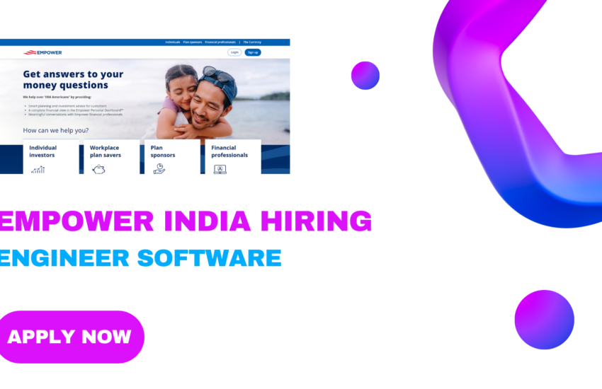 Empower India Hiring for Engineer Software