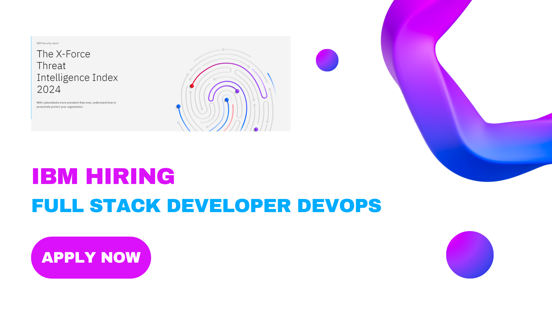 IBM Hiring For Full Stack Developer DevOps | New Job | 2024