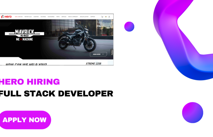 Hero Hiring for Full Stack Developer