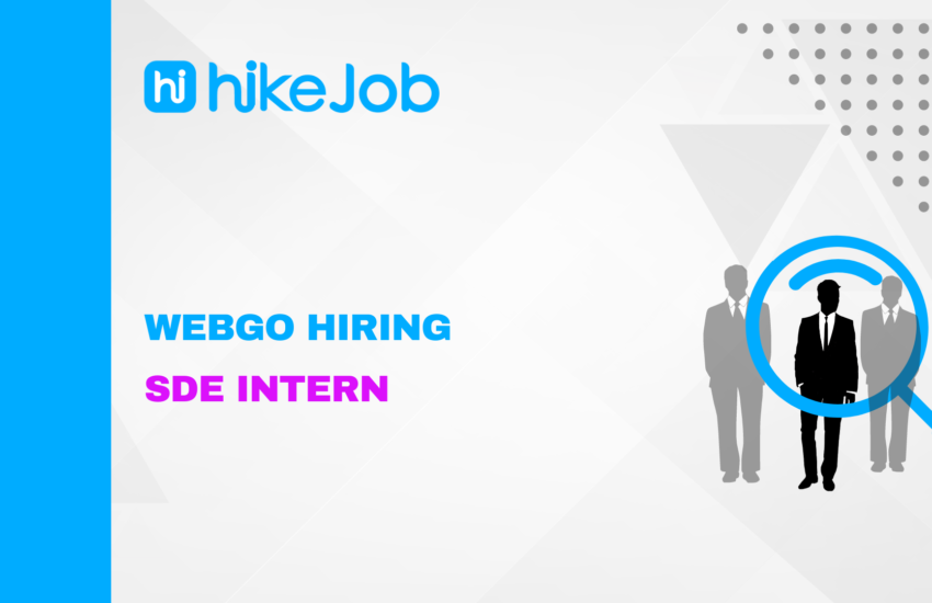 WebGo Hiring for SDE Intern